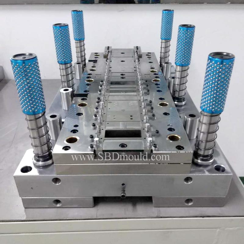 Precision high speed progressive mould making by clients' product drawing design